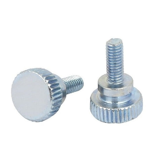 1049907 | THS035C-010-K-BN-WF --- Thumb Screws - 6-32 UNC -3.5mm- 10.3x18.26 mm - Brass