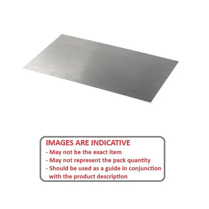 1000836 | SHM-0100-0150-0100-AL --- Aluminium Shim and Foil - 0.1x150x100 mm - Aluminium
