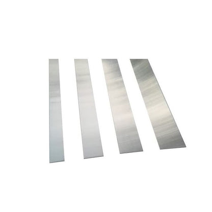 1001929 | SHM-0457-0013-0305-430 --- Stainless Steel Strip - 0.457x12.7x304.8 mm - Stainless Steel