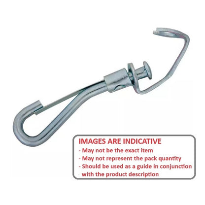 1180662 | BA-1407RS --- Steel Wire Snaps - 85.725x7.137 mm - -