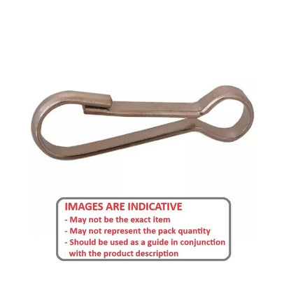 1145337 | BA-530RS --- Steel Wire Snaps - 34.925x3.962 mm - -