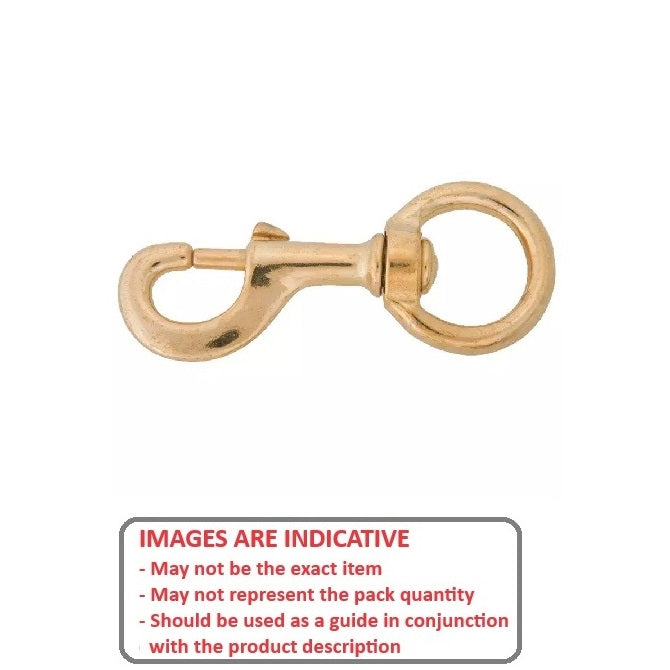 1134609 | BA-320RS --- Swivel Eye Bolt Snaps - 25.4x92.075x11.1 mm