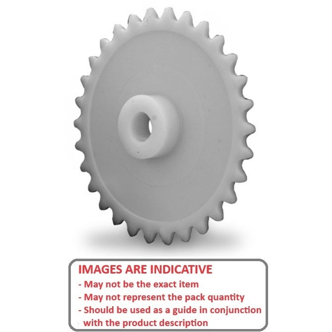 1128274 | SP1-095-057B-023-120-AW --- Roller Chain Sprockets - 23 tooth - 69.71x32 mm - Acetal