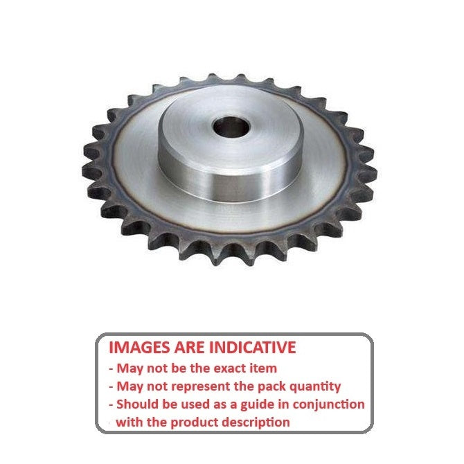 1126756 | SP1-095-057B-022-PB-C (2 Pcs) --- Roller Chain Sprockets - 22 tooth - 66.68x50 mm - Carbon Steel