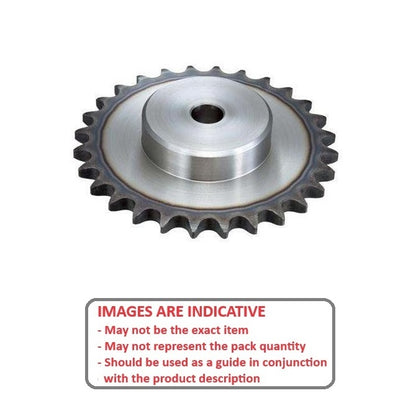 1126756 | SP1-095-057B-022-PB-C (2 Pcs) --- Roller Chain Sprockets - 22 tooth - 66.68x50 mm - Carbon Steel