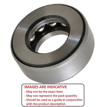 1106591 | T-0143-0310-BND --- Thrust Ball Bearings - 14.3x30.963x14.3 mm / 15.09 mm - Chrome Steel with Low Carbon Steel Band