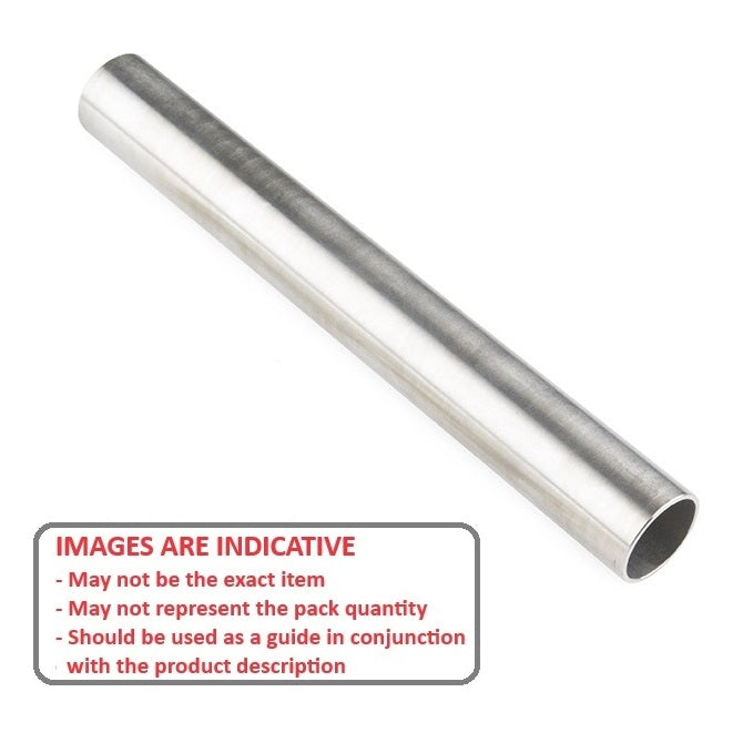 1100523 | 0T-0127-0111-0914-SS304 --- Round Tube - 12.7x11.11x914.4 mm - Stainless Steel 303 PV Similar to A2, 304, 18-8