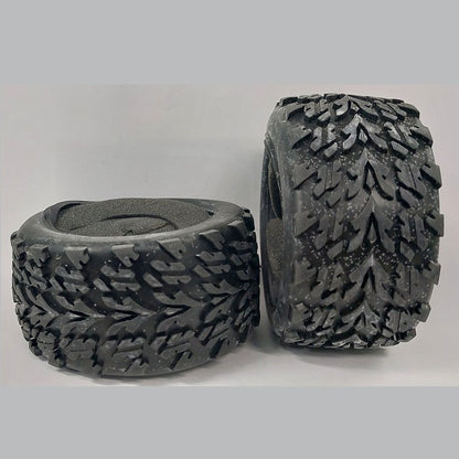 1227140 | TY-XM-085-52-C --- RC Car Tyres Hobby -  Road Style Tread 85x52 mm - Plastic