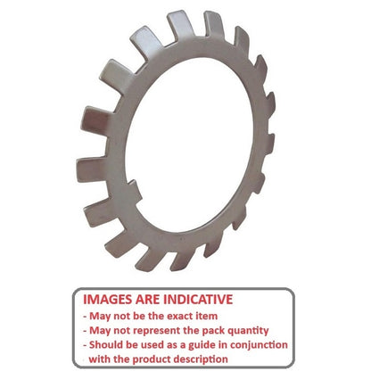 1146450 | WLB035-057-12-ST (5 Pcs) --- Lock Washers - 35x57 mm - 15 Nr. - Spring Steel