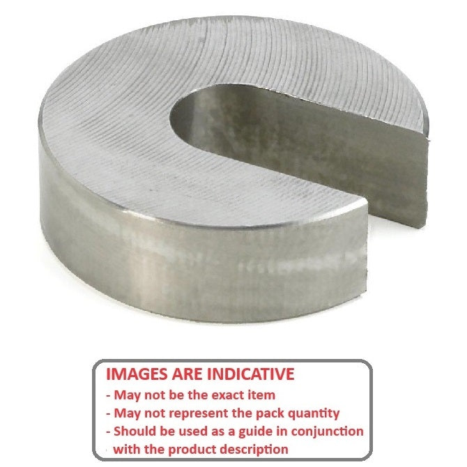 1104520 | W0135-C-C --- C Washers - 13.49x50.8x9.53 mm - Carbon Spring Steel Self Finish