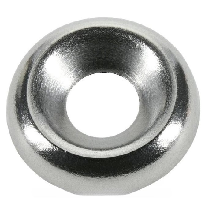 1075032 | W0070-CU-016-032-S3 (100 Pcs) --- Cup Washers - 7x15.9x3.2 mm - Stainless Steel 303 PV Similar to A2, 304, 18-8