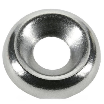 1057313 | W0048-CU-013-024-BNP (500 Pcs) --- Cup Washers - 4.762x12.7x2.4 mm - Brass Nickel Plated