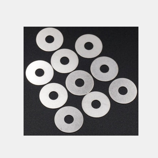 1087601 | W0095-FP-016-0076-PT (10 Pcs) --- Flat Washers - 9.53x15.88x0.76 mm - PTFE Plastic