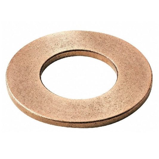 1086082 | W0095-F-019-016-SB (5 Pcs) --- Flat Washers - 9.525x19.05x1.59 mm - Sintered Bronze, Self Lubricating