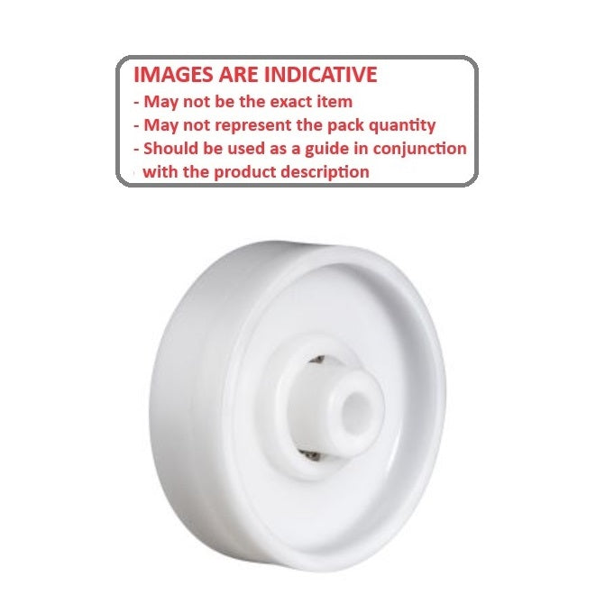 1159080 | WH-048-079-159-P-GL (25 Pcs) --- Skate Conveyor Wheels - 48.3 15.90 / 23.80 7.938 mm - Acetal