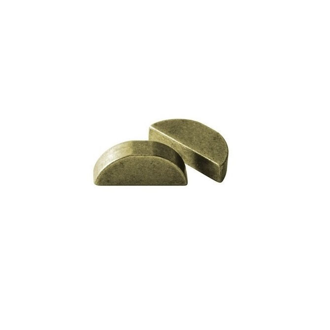 1064361 | KW-056-222-Z --- Woodruff Keys - 5.56x22.23x9.3 mm - Carbon Steel 1035 Zinc Plated