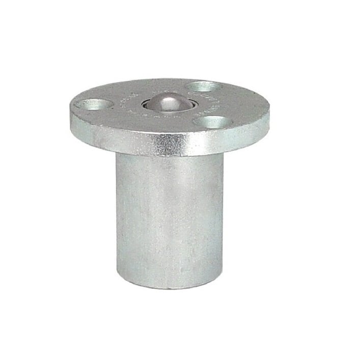 Ball Transfer Units - Spring Loaded - Flanged - Zinc Plated