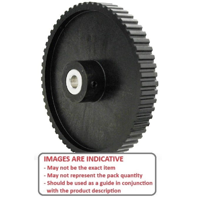 Pulleys - Timing -  3.000mm Pitch - HTD - 9mm Wide - Plastic - Insert